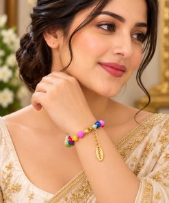Elegant Multicolor Bracelet with Mixed Stones