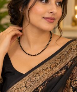 BLACK SPINEL NECKLACE Elegant • Refined • Timeless